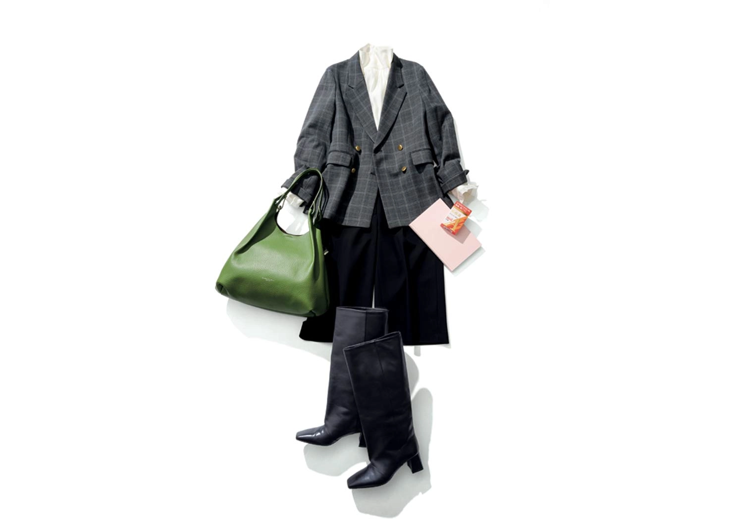 〝デキる先輩〟オーラが出る！モノトーンで美人度アップの通勤コーデ【毎日コーデ】のメイン画像