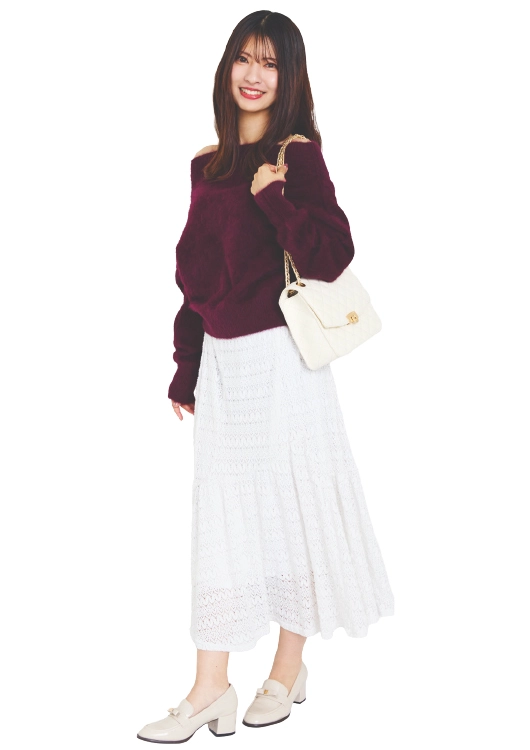 計算された甘ディテールにキュン「SNIDEL」 計算された甘ディテールにキュン「SNIDEL」