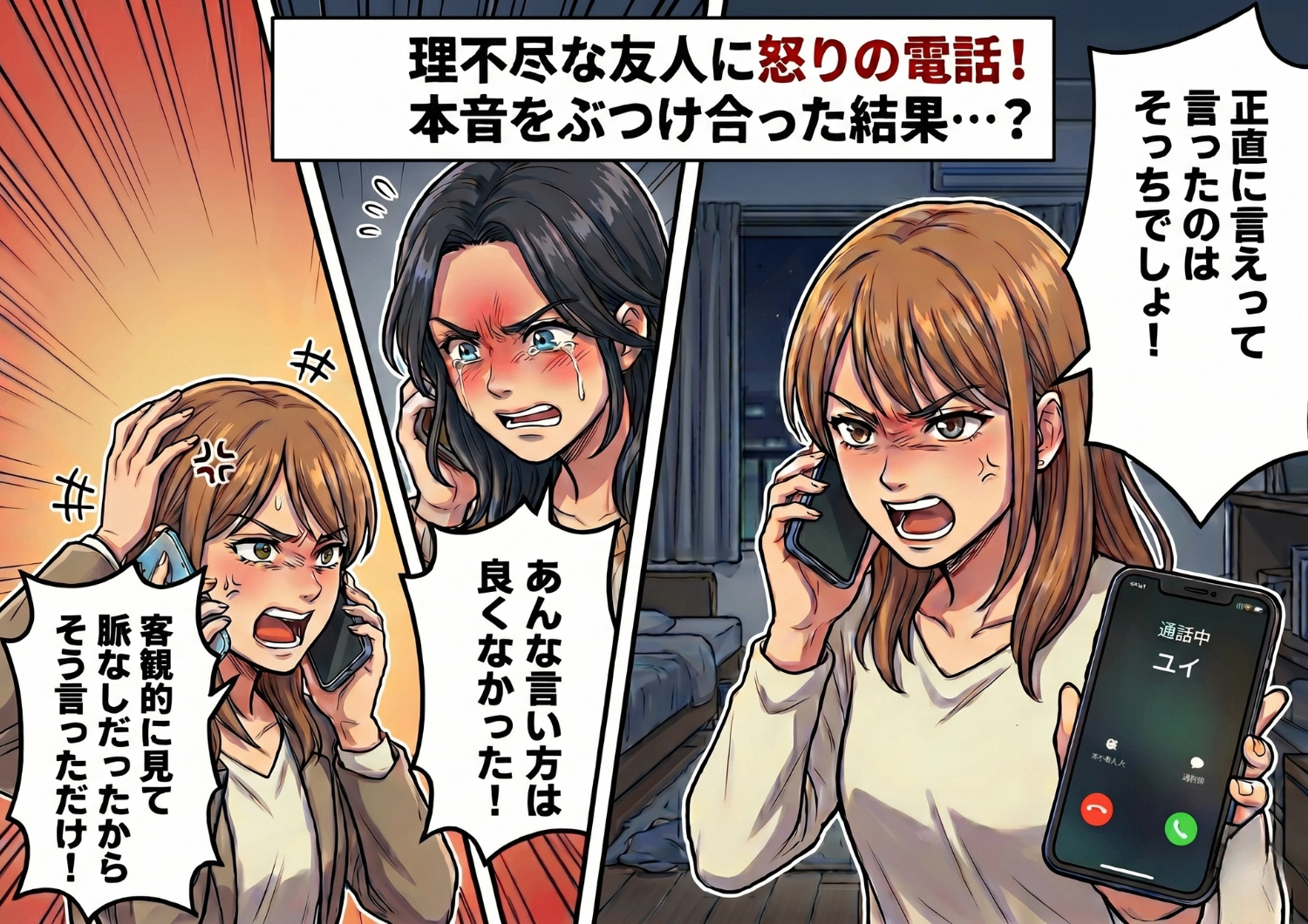 後編／【恋愛相談】本音をぶつけたら関係崩壊・・・かと思いきや訪れた予想外のラスト！のメイン画像