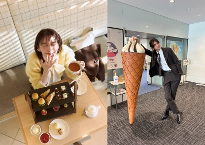 〈andGIRL冬号〉聡子ちゃん＆別府さんの未公開ショットをまとめて公開♡ 冬のお出かけの参考にもなる！【着回し撮影後記・前編】