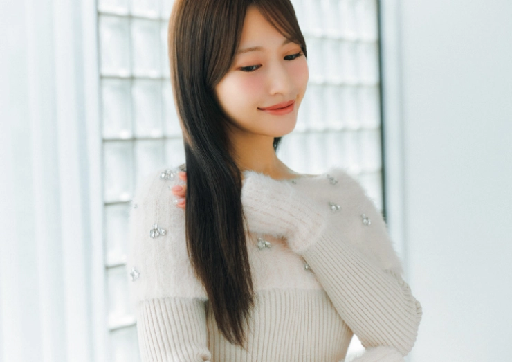 髪を溶かしている伊藤渚さん