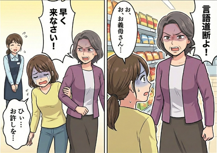 後編/「これ美味しくない!」会計前のお菓子を店内で食べ始めた子供!注意すると「子供のしたことだから」と母親は逆ギレ。店内で大暴れするクレーマー親子を成敗したのは通りがかったまさかの人物!?のメイン画像