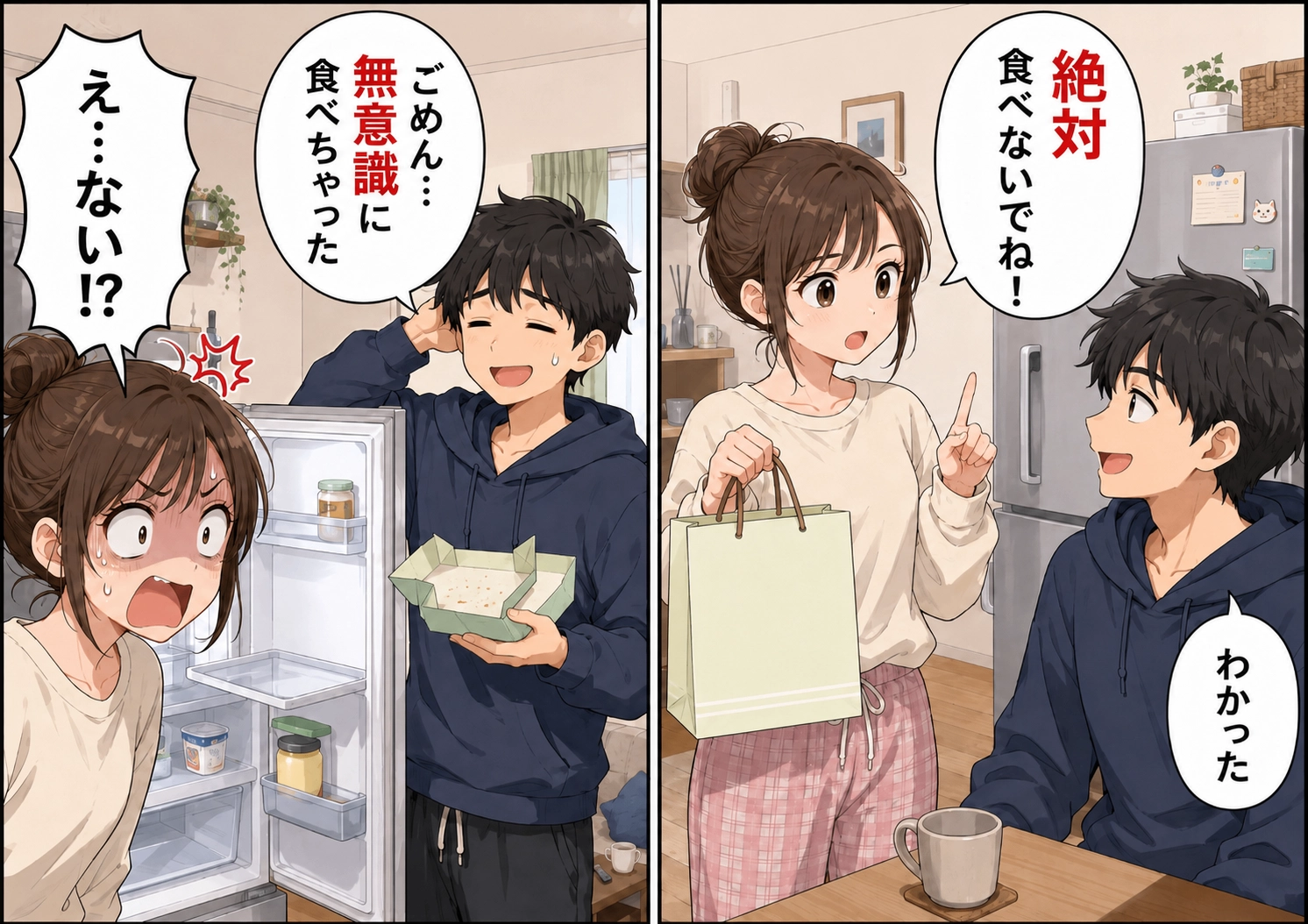 同棲生活は順調♡も、彼氏の〝食い尽くし〟に毎日イライラ。怒りが爆発した私の行動で、関係にまさかの変化が・・・！？のメイン画像