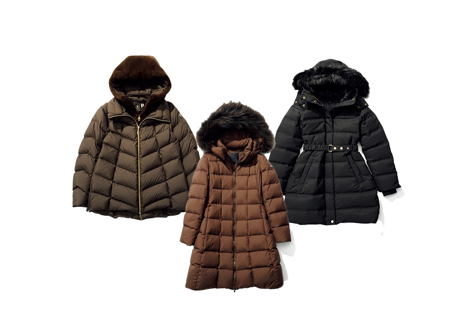 着回しやすさバツグン!あったかいのに着太りしないおすすめミドル丈ダウンコートのメイン画像