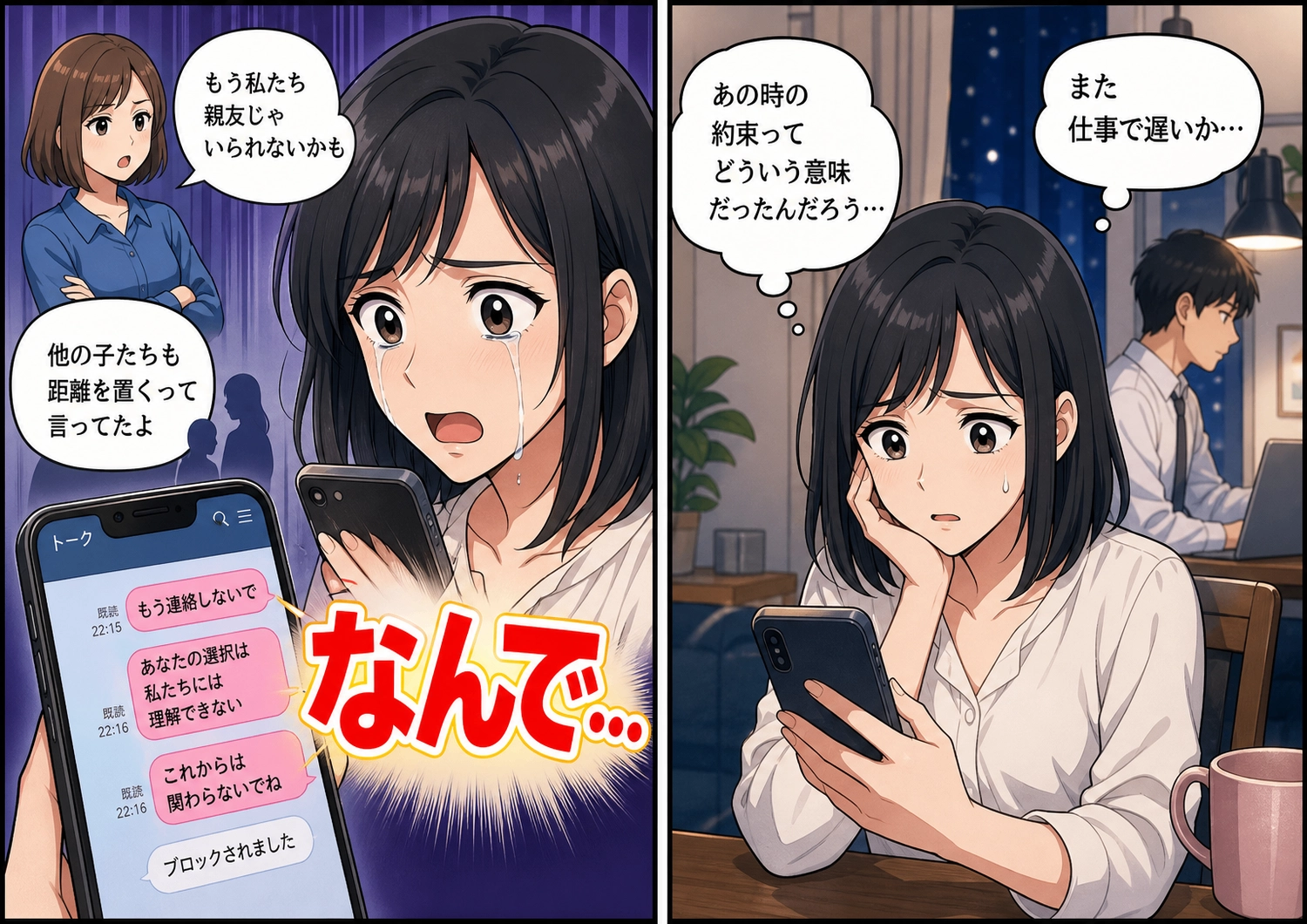 後編／不倫の代償を痛感したアラサー女性、友人の冷たい言葉に心揺れるのメイン画像