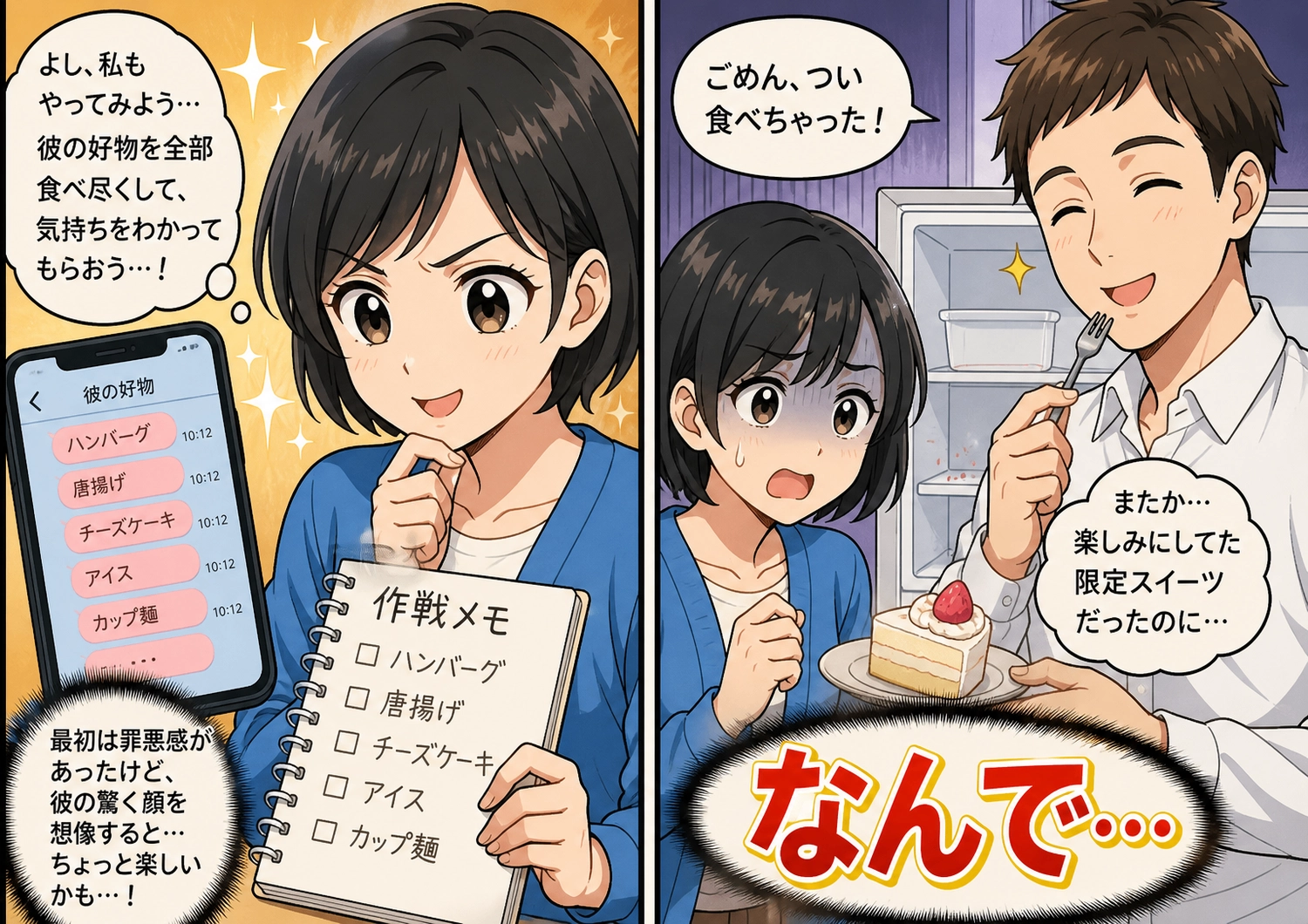 同棲中の彼が食べたスイーツの恨み、驚きの仕返し方法とは?のメイン画像
