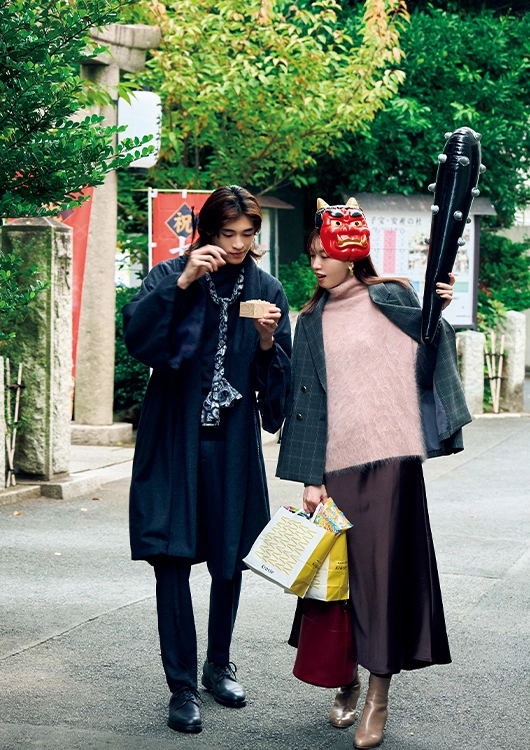 【毎日コーデ】ふわふわなニットでイベントムードを盛り上げて