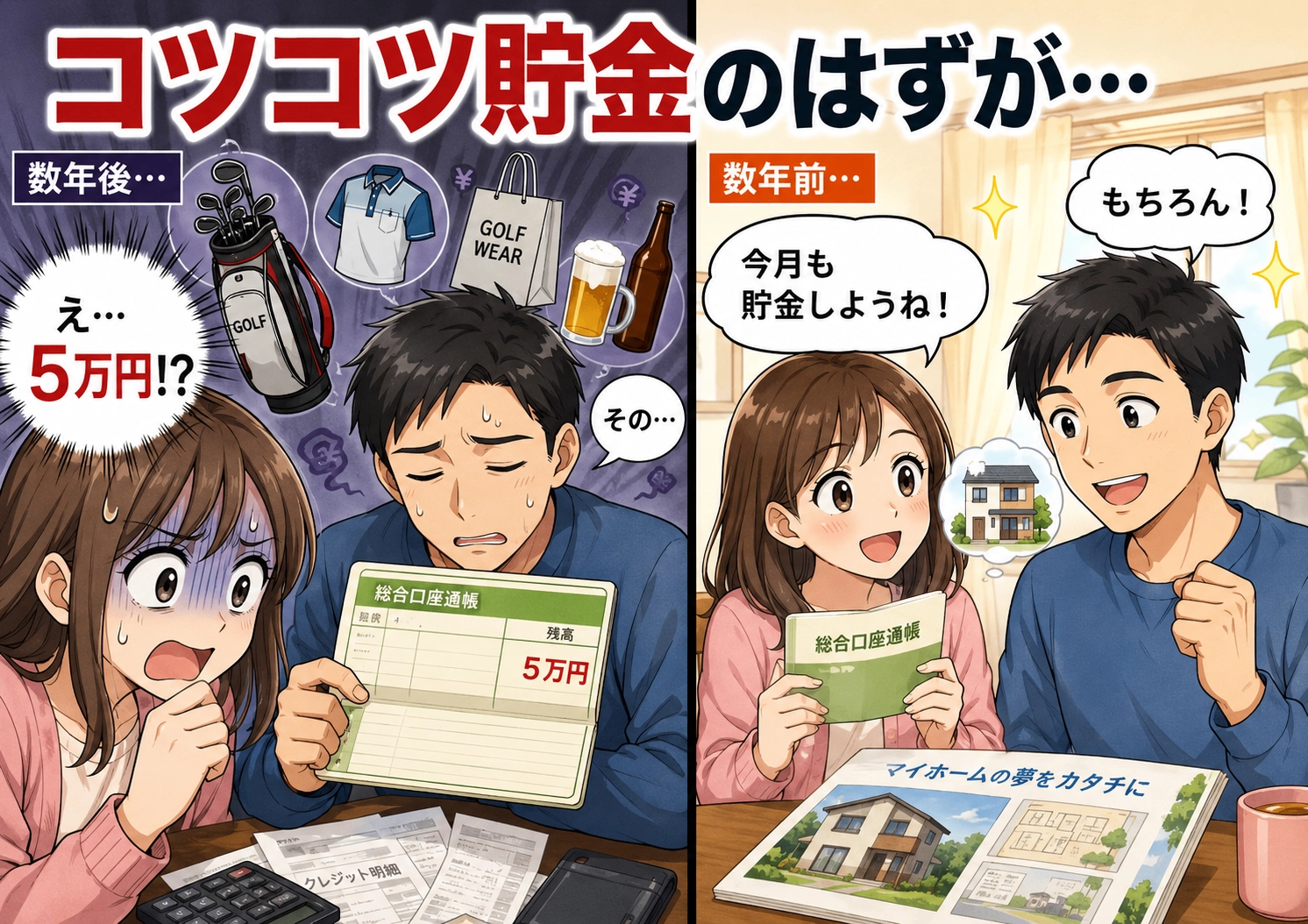 「私たちの約束は嘘だったの?」結婚3年目に見た通帳残高は、まさかの5万円。夫の散財を疑い問い詰めた妻が涙した、信じられない真相とは!?のメイン画像