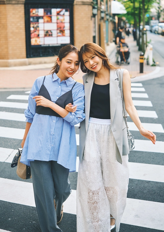 同性ウケ抜群なこなれ休日コーデ