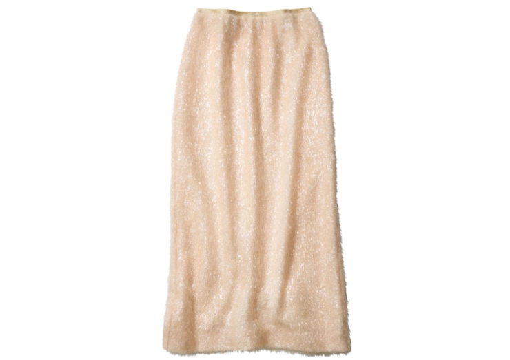 ラメシャギーニット