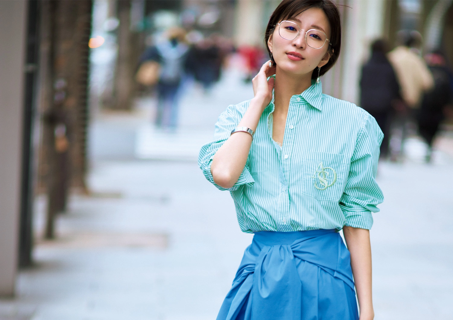 動きやすさはマスト！TPOは守りつつ、トレンドをいち早く取り入れたカジュアル通勤スタイルのメイン画像