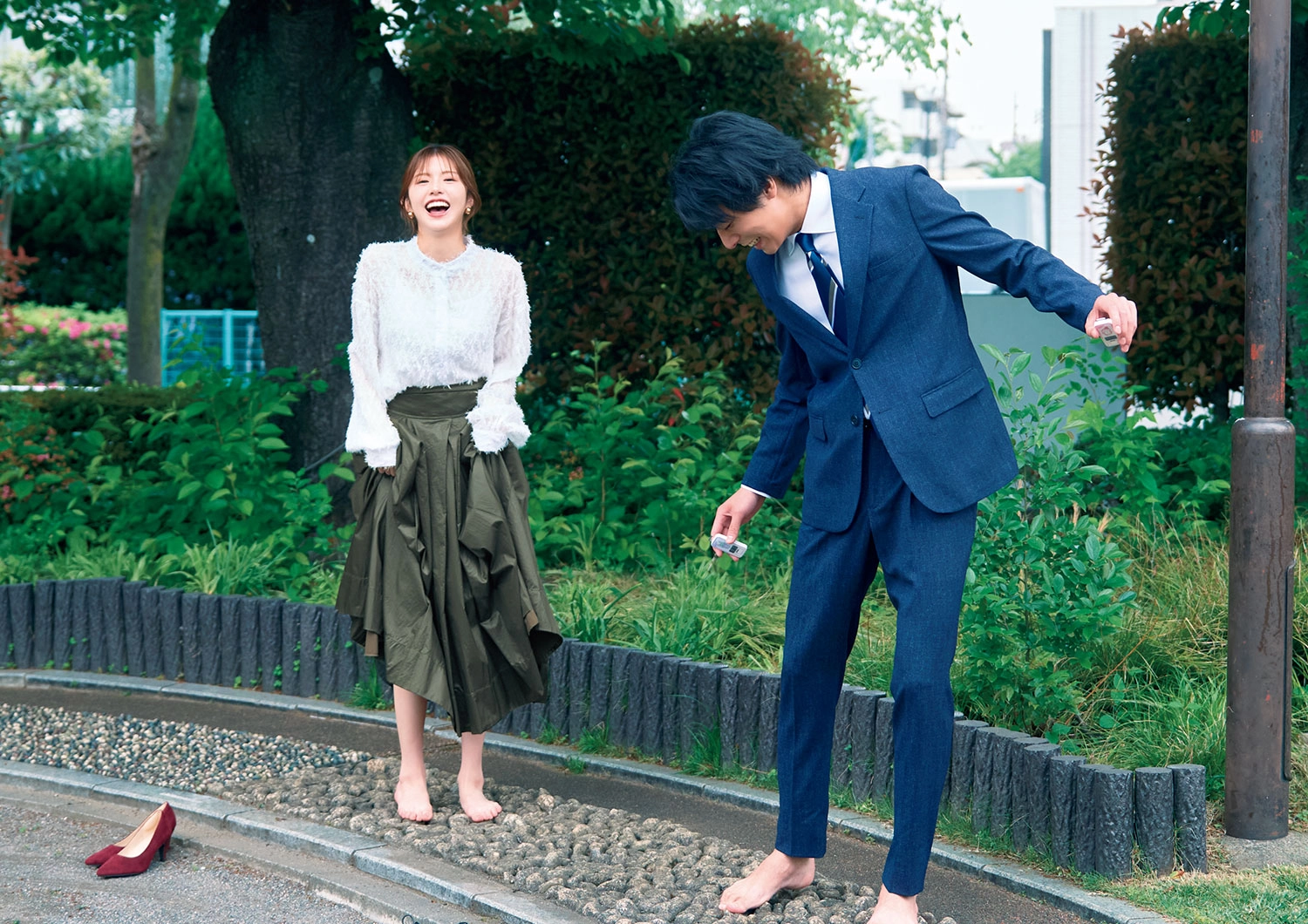異素材ミックスでアップデート♡こなれ感たっぷりの今っぽ通勤コーデ【毎日コーデ】