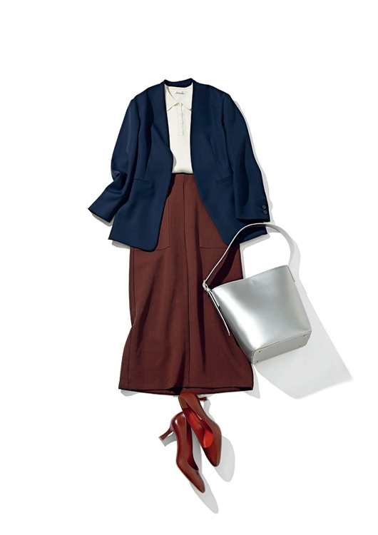 シゴデキ感漂う通勤コーデ