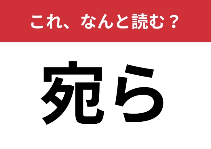 【宛ら】はなんと読む？「あてら」とは読みませんよ！のメイン画像