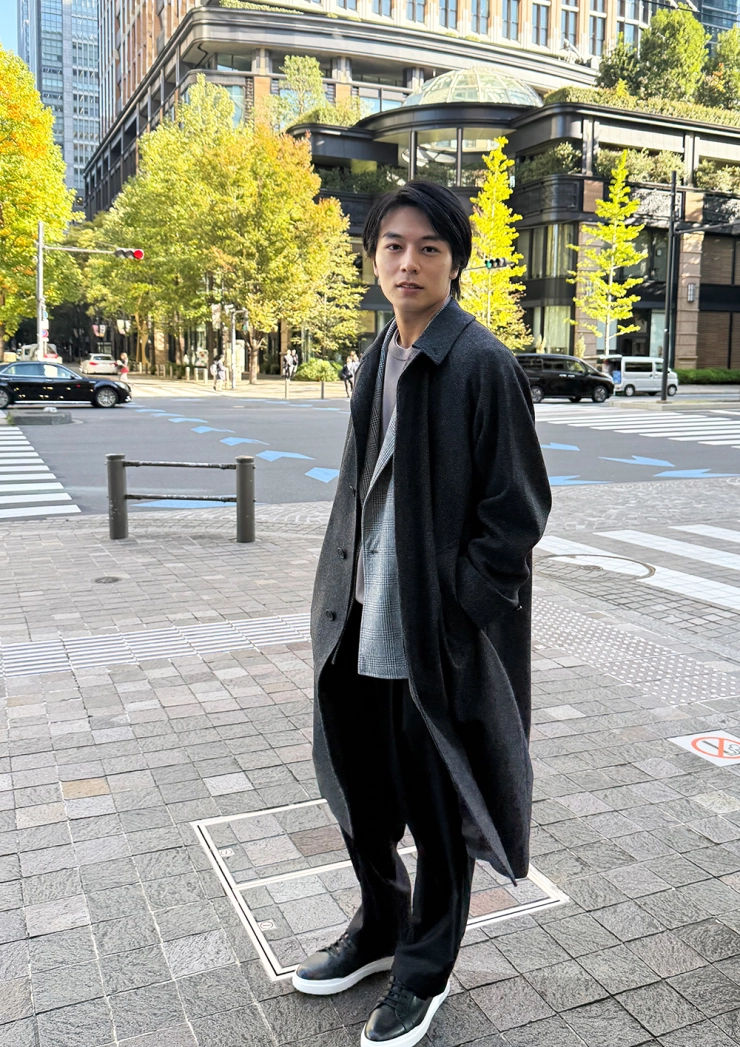 andGIRL2026年冬号 齋藤璃佑さんオフショット