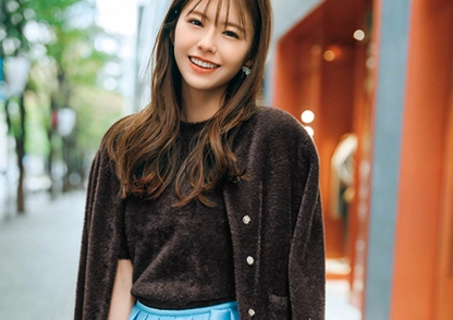 華金の日はもこもこ素材で気分アップ！アンサンブル通勤コーデ【毎日コーデ】