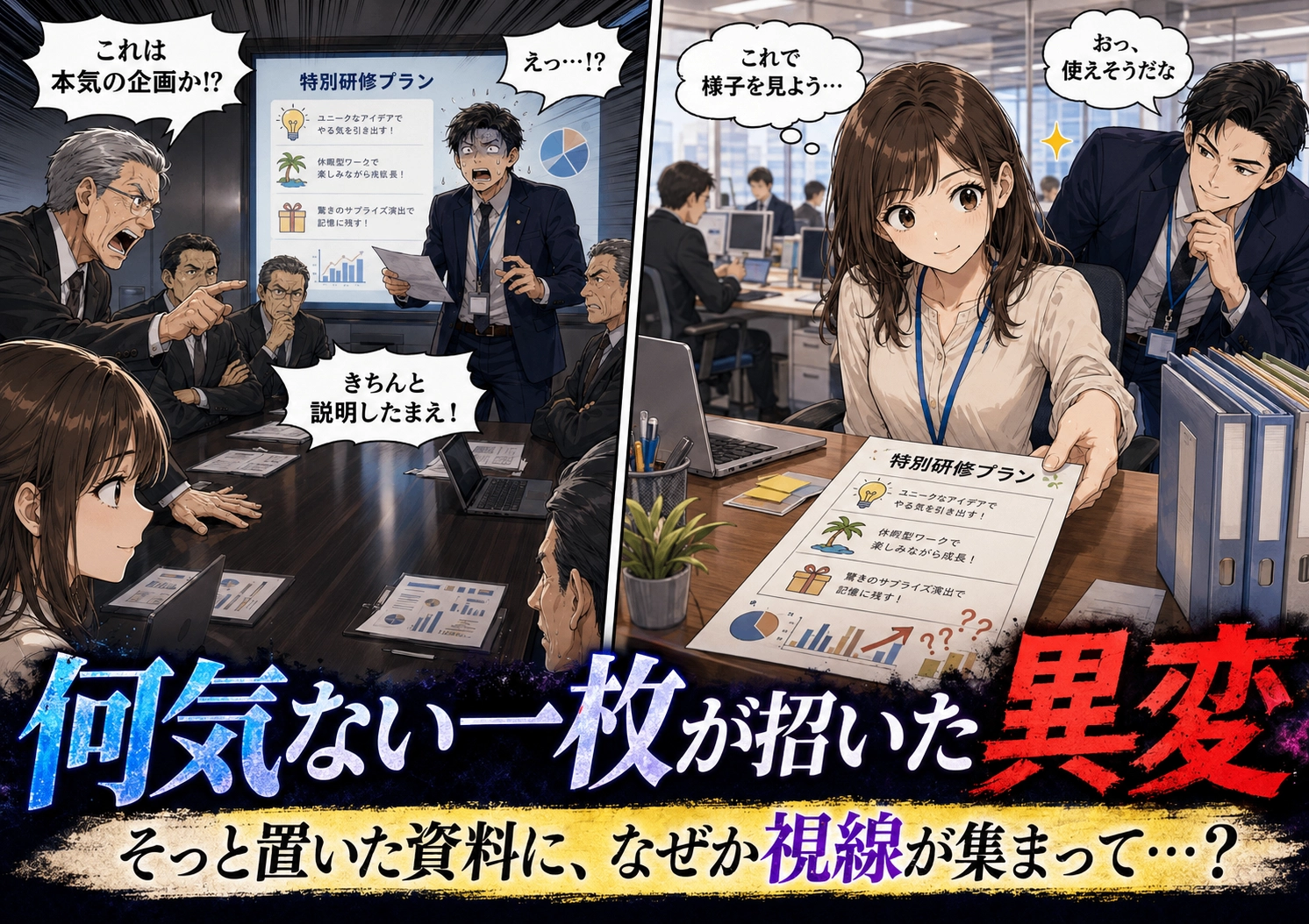 後編／「面白そうだから参考にさせて！」私の企画を毎回丸パクリする先輩。手柄を横取りする自覚ゼロの態度が許せず、反撃した作戦とは・・・！？のメイン画像