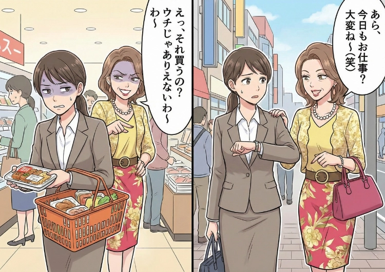 「貧乏暇なしって本当なのね笑」共働きを見下す失礼な専業主婦ママ友！旦那の自慢話を聞いていると、ある心当たりが・・・〝まさかの真実〟に顔面蒼白！？のメイン画像