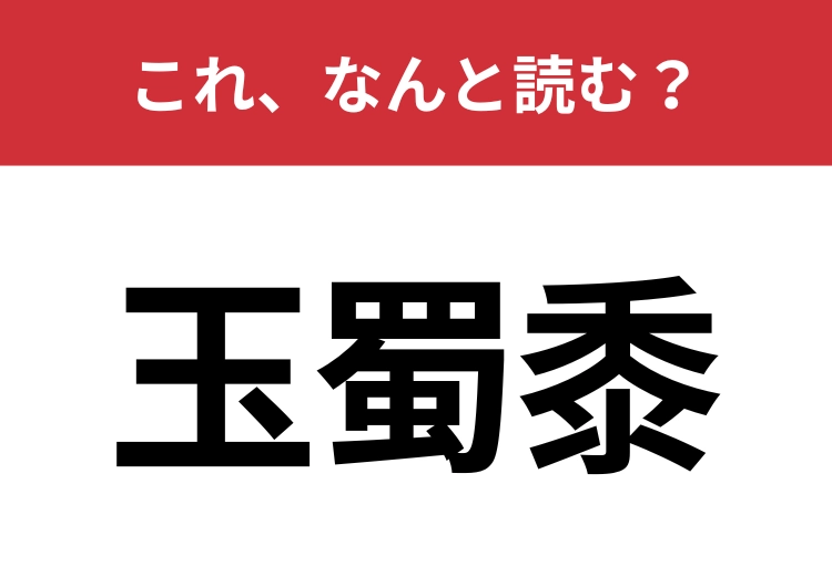 【玉蜀黍】はなんと読む？なじみのある夏野菜です！のメイン画像