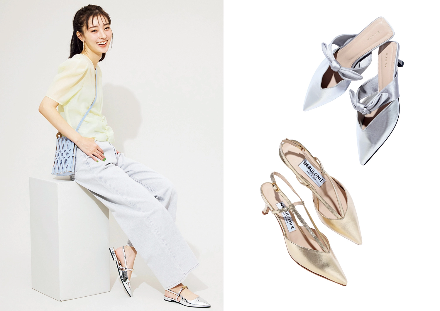 「メタリックシューズ」がパフォーマンス高すぎ♡失敗しないトレンド夏シューズ3選のメイン画像