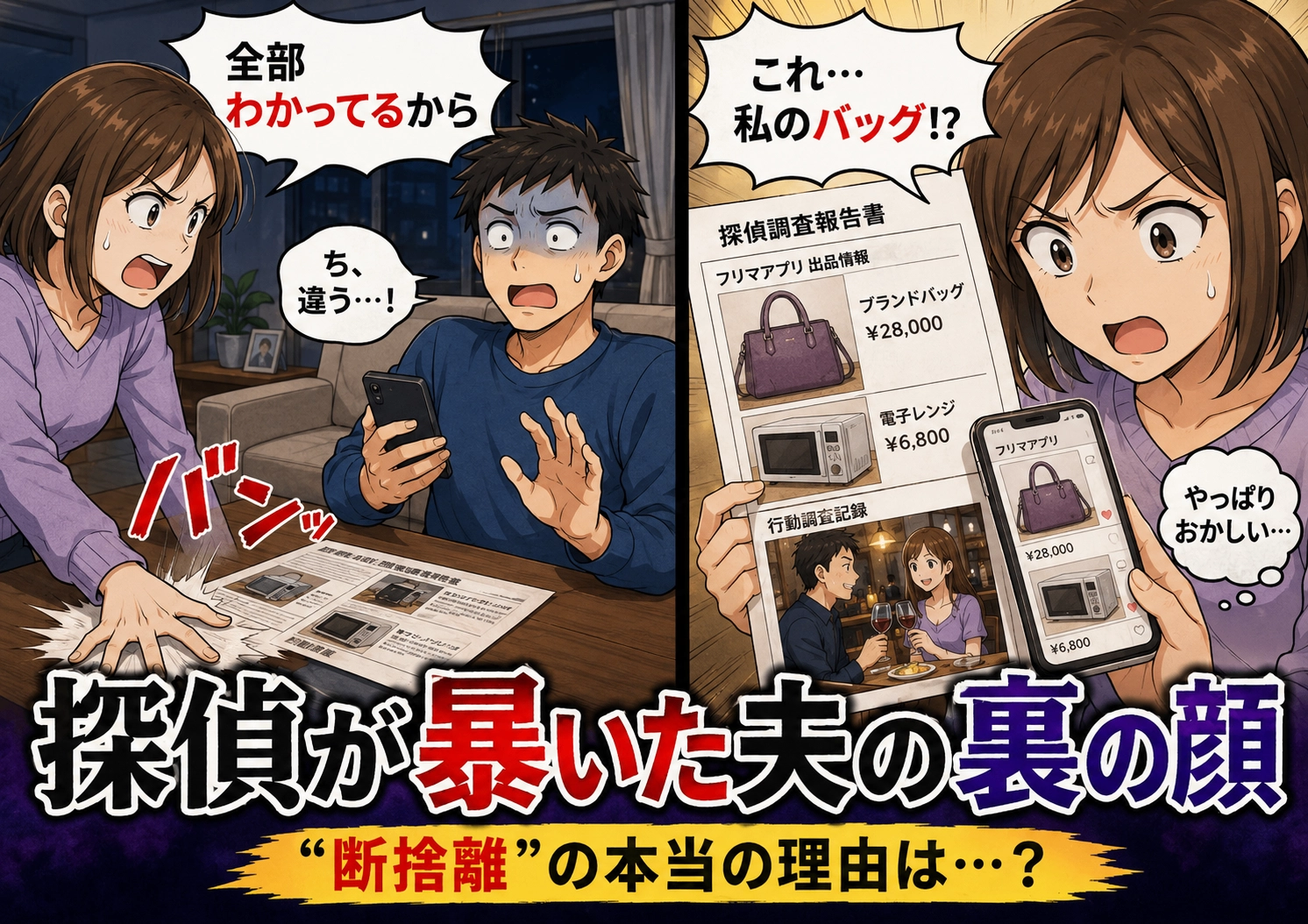 後編／「今日からミニマリストになる」突然そう宣言した夫が、家電や私物を次々処分！？その裏に隠されていた恐ろしい企みとは・・・のメイン画像