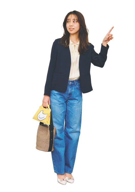 動きやすさ抜群なきれいめ通勤コーデ