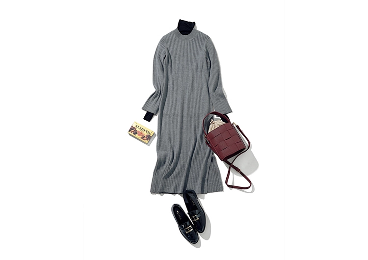 レイヤードで脱・無難!防寒とシャレ感を兼ね備えた通勤コーデ【毎日コーデ】