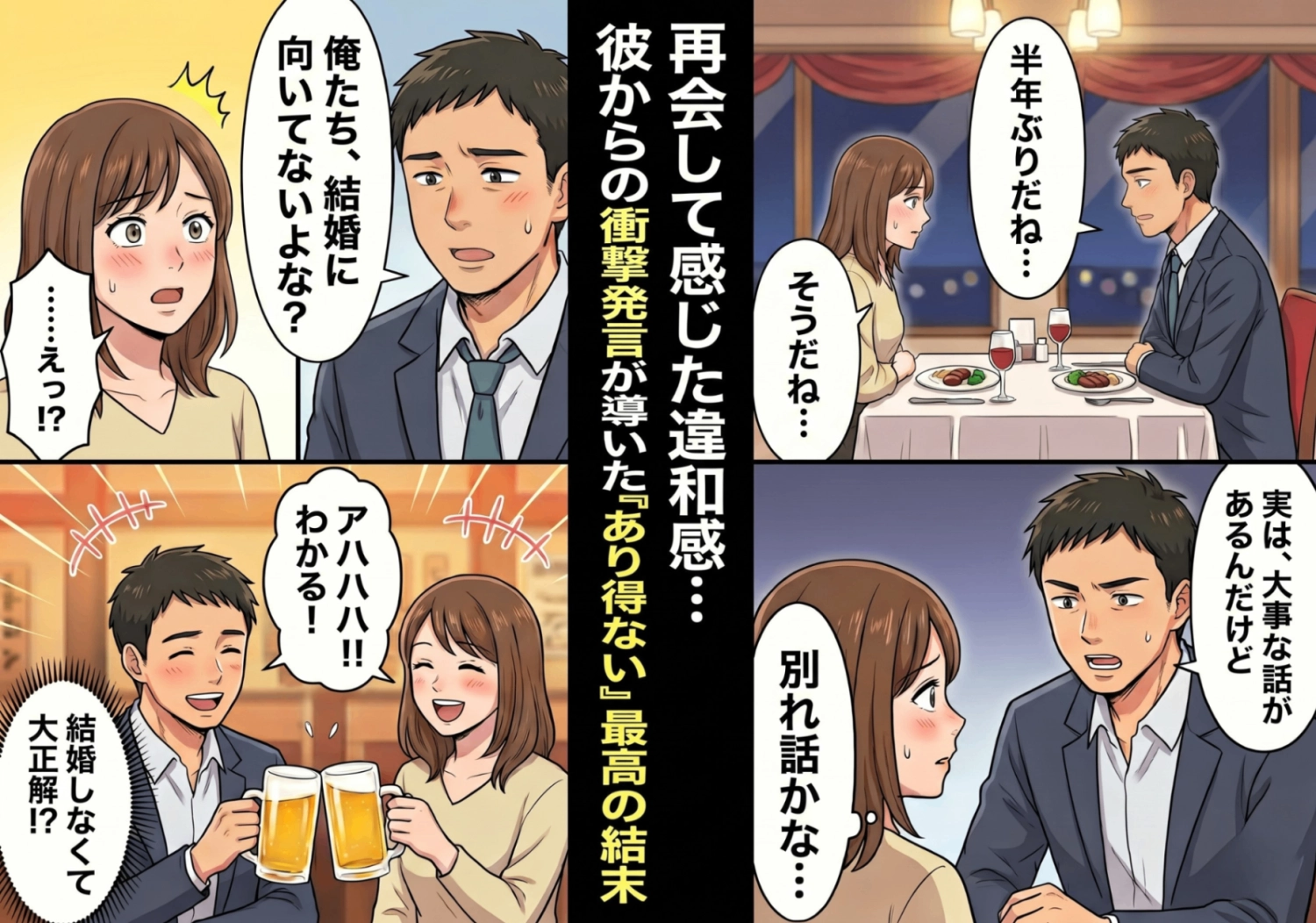 後編／「結婚しよう」プロポーズ直後に彼が海外赴任へ！？幸せ絶頂の婚約から一転、すれ違う遠距離恋愛の末に待ち受けていた予想外すぎる結末とは・・・のメイン画像