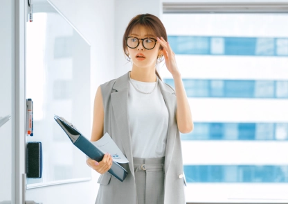 オンオフ大活躍！秋先まで着れるきれいめセットアップで着回しお手本4コーデ