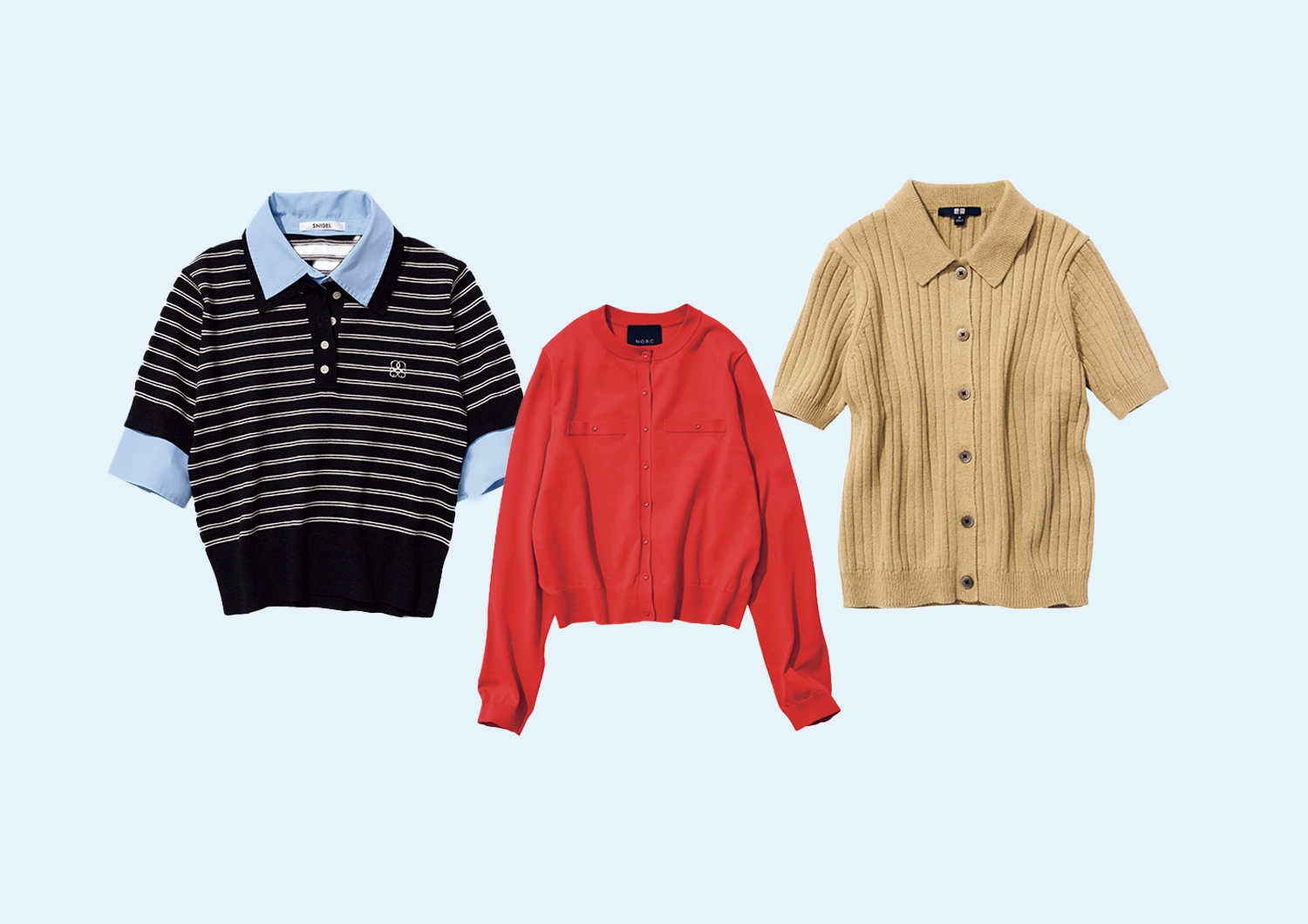 ワンツーコーデが簡単に今っぽく!スタイルアップも狙える短丈トップス3つ