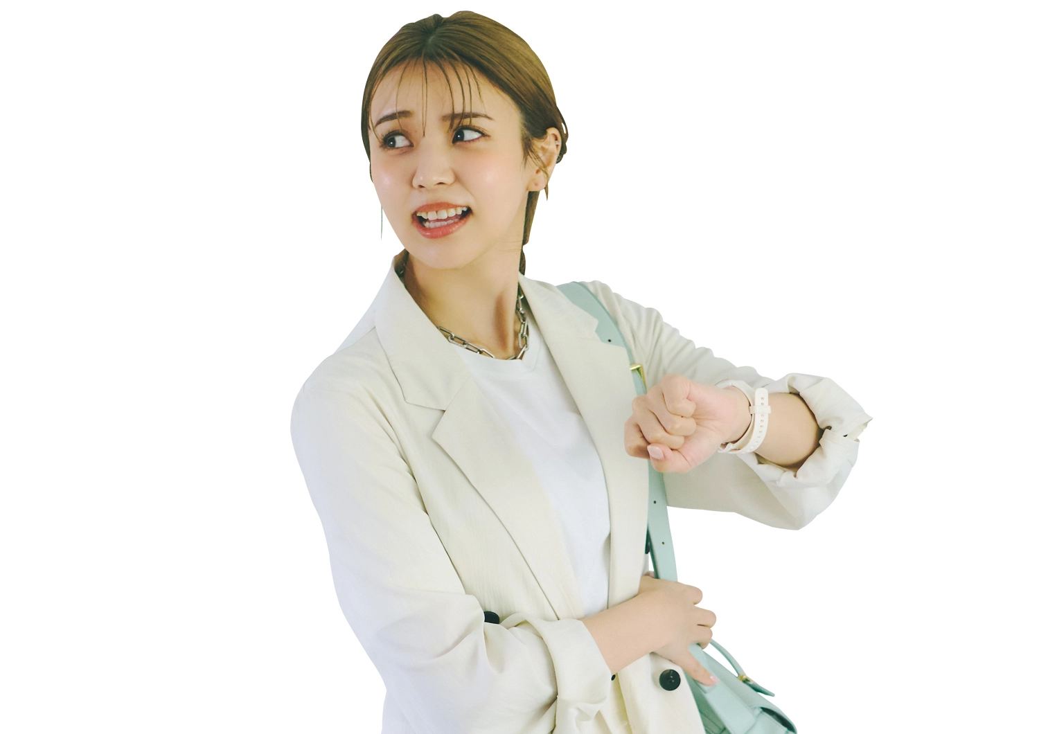 忙しい朝も秒でキマる！失敗しないオールホワイトコーデ【毎日コーデ】