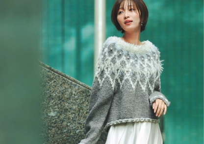 マンネリ知らず!定番カラーが見違える「異素材ミックス」でいつものコーデをアップデート♡