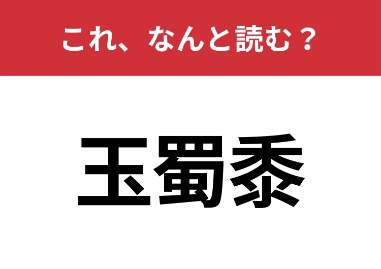 【玉蜀黍】はなんと読む？スーパーでもよく見かけるあの野菜！のメイン画像