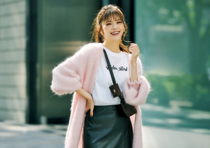 「大人見えミニボトム」は今っぽ甘×辛コーデに大活躍♡一目置かれる女子会コーデ