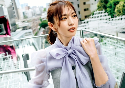 立体感のある素材で華盛り♡きちんと感も抜群な洗練見え通勤コーデ【毎日コーデ】