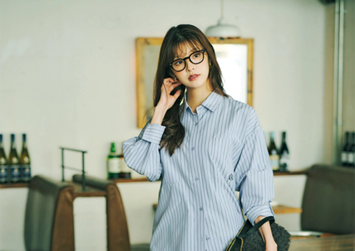 大人の女子会は「メンズライクシャツ」でこなれ感♡今っぽ着こなしサンプル