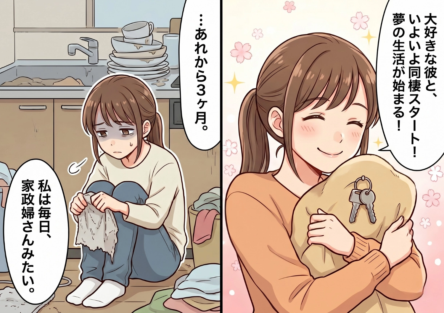 【モラハラ彼氏】料理は捨てられ、家政婦扱い・・・耐え続けた彼女の〝痛快な逆転〟のメイン画像