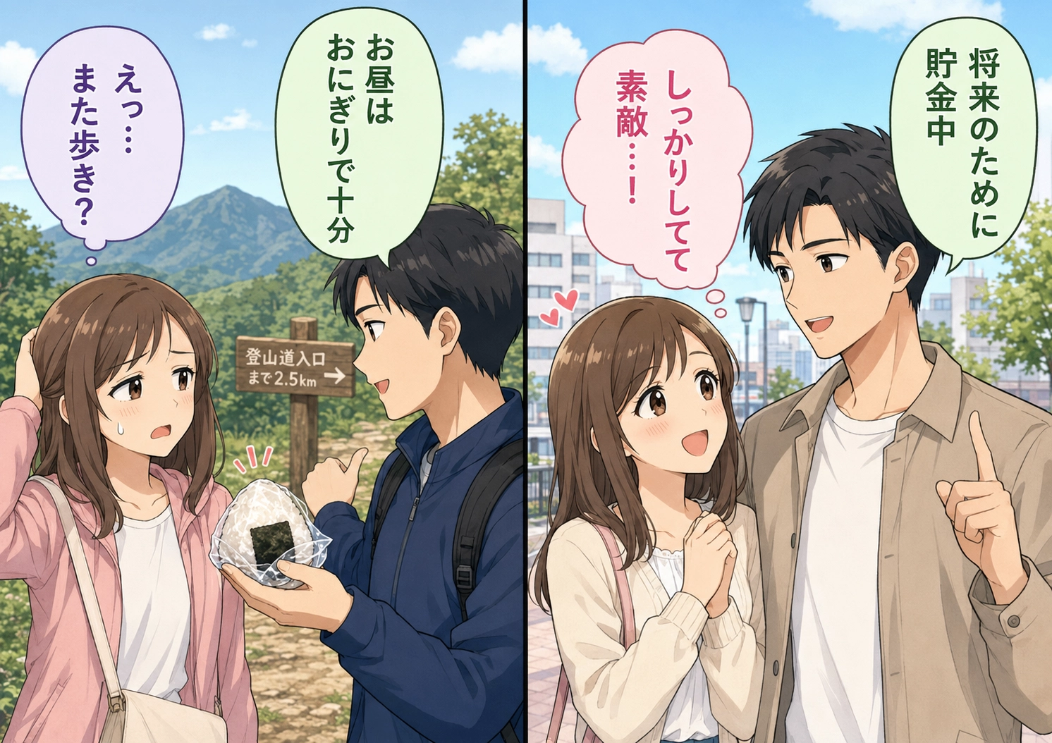 将来を考えられる倹約家の彼と交際スタート♡も、「結婚式は無駄」と言い切る彼のドケチすぎる行動に、別れを考えるようになり・・・のメイン画像