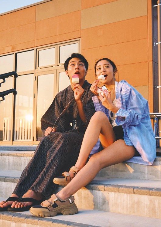 ヘルシー肌見せでメンズウケ抜群な夏っぽ休日コーデ