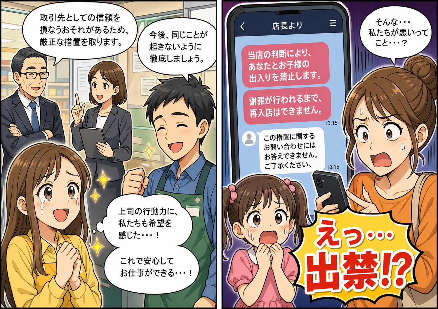 後編／スーパーでの親子の迷惑行動が発覚！驚愕の結末とは？のメイン画像