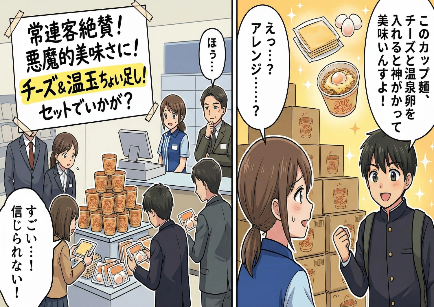 後編／「いつも50個のものが500個も・・・」コンビニバイトでまさかの発注ミス！大量に納品された商品を解決させた高校生がとった手段とは！？のメイン画像