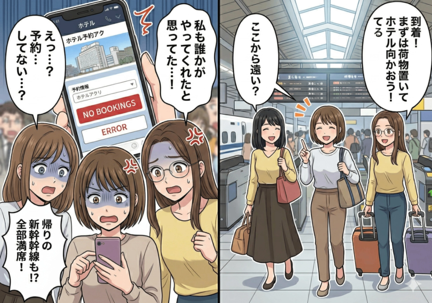 後編／「全部やってくれるんでしょ？」他人任せすぎる友人と初めての泊まりがけで推し活ライブ旅行へ！まさかの事態に絶望した話のメイン画像