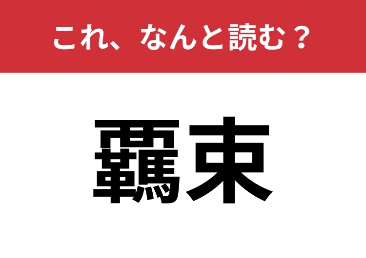 【覊束】はなんと読む？法律に関係する言葉！のメイン画像