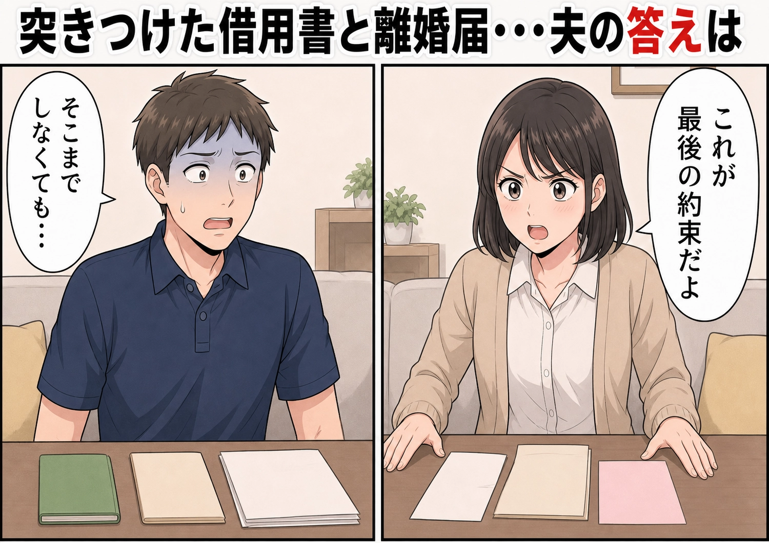 後編／「俺の給料なんだから好きに使わせろ」私の倍以上稼ぐのに貯金を1円もしない夫！マイホームの相談で空っぽの通帳が発覚→反省するどころか今度は私に10万円貸してと頼んできて・・・のメイン画像