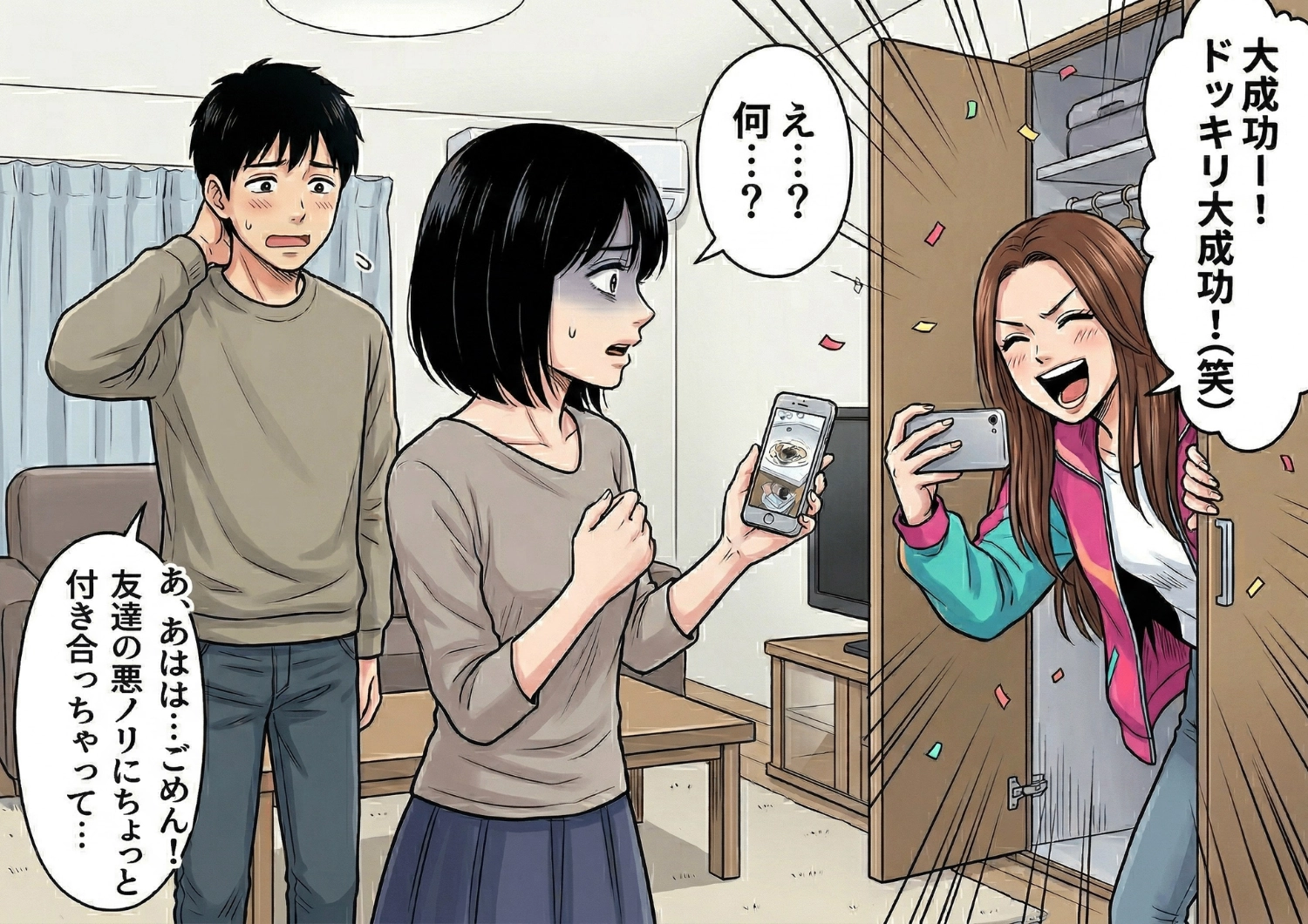 後編／【浮気確定】半同棲中の彼の部屋に違和感・・・〝女の影〟の正体を問い詰めたら衝撃の結末！のメイン画像