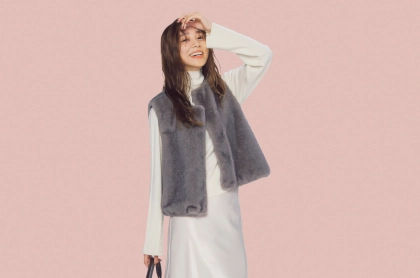 冬本番まで大活躍！季節感＆遊び心がUPする「ファーベスト」の着こなし術