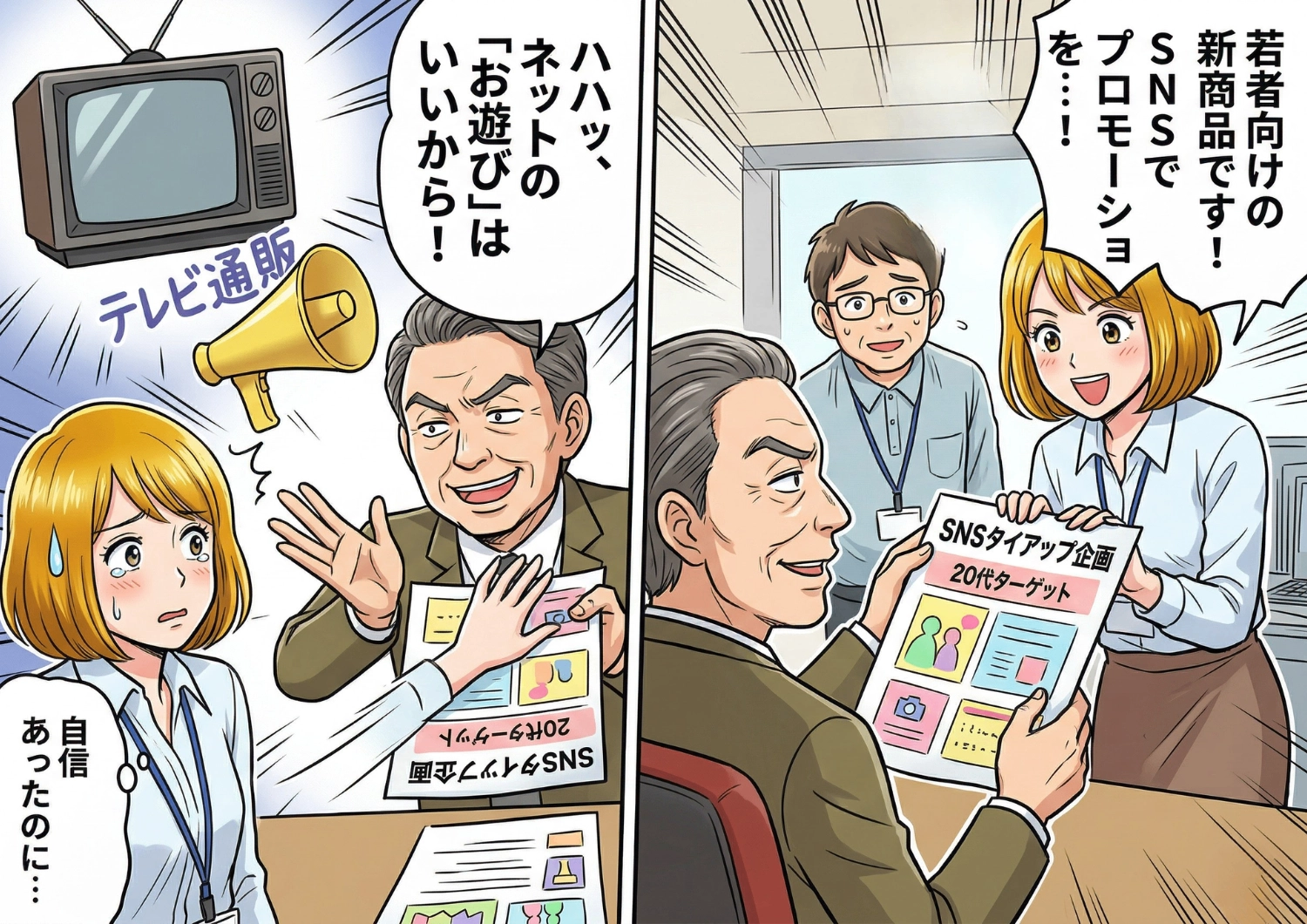 「通販はテレビだろ！」時代遅れの上司が招いた大失敗・・・莫大な赤字を立て直した若手の一手とは！？のメイン画像