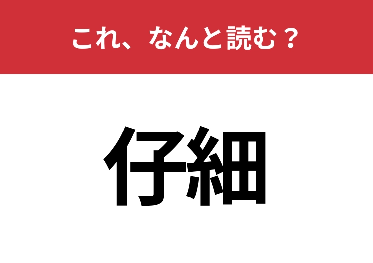 【仔細】はなんと読む？ビジネスシーンで使われる言葉です！