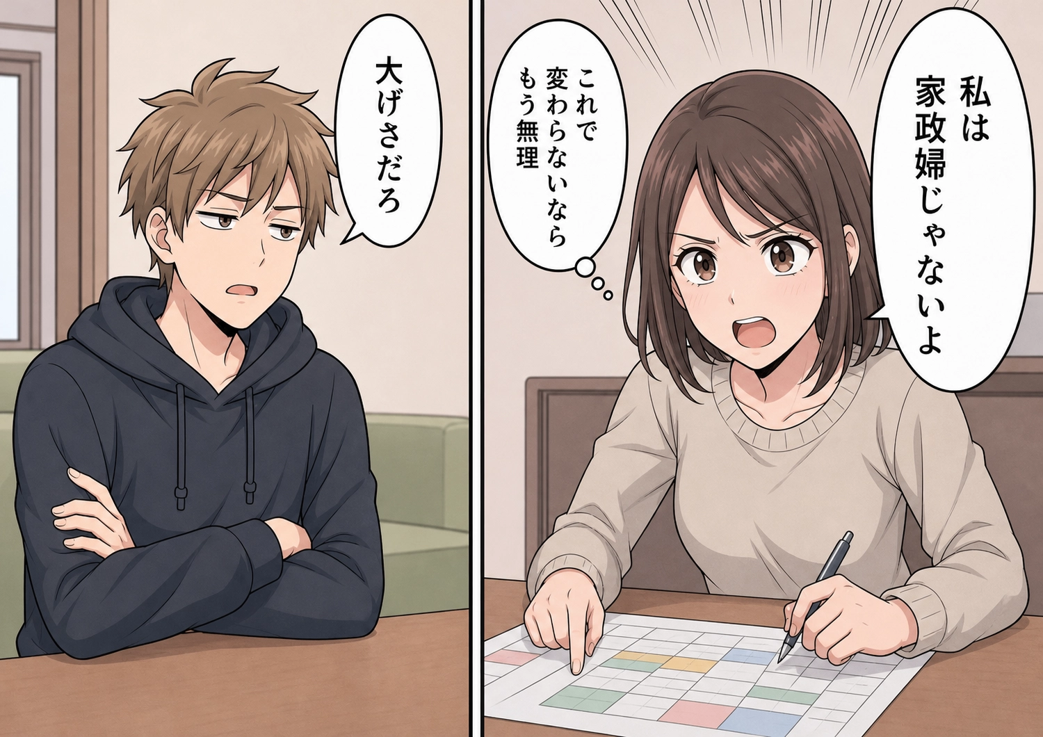 後編/「熱くらいで甘えるなよ、俺だって疲れてるんだけど?」家事は半分ずつの約束で同棲したのに、脱いだ服も食べた皿も放置する彼氏!高熱で寝込んだ私が夕飯をお願いすると、自分の分だけ出前を取って・・・のメイン画像