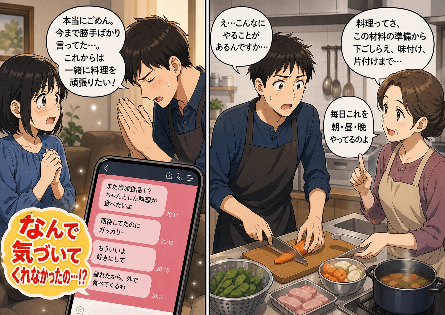 後編/料理完璧主義の夫に立ち向かう!私が選んだ驚きの復讐法のメイン画像